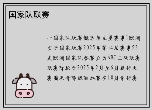 国家队联赛